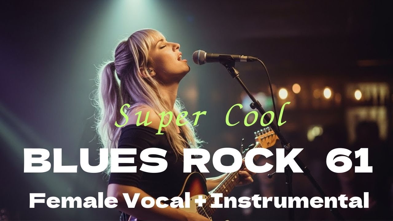 Super Cool BLUES ROCK 61 by Female Vocal + Instrumental !!!