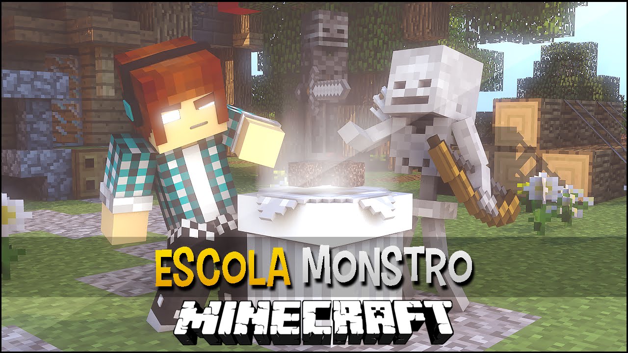 Minecraft Escola Monstro #09 - Como Fazer Um Mob  !!  Monster School