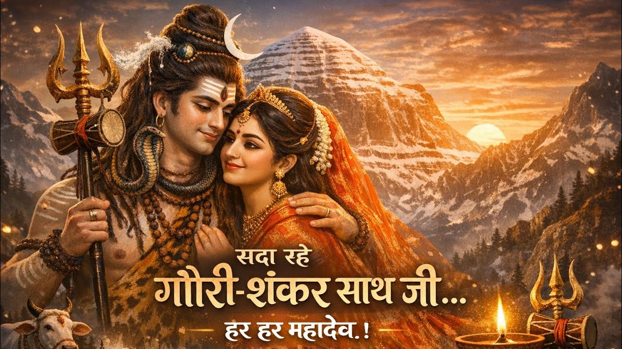 सदा रहे गौरी-शंकर साथ जी | उमा की महादेव से प्रार्थना | New Shiv Bhajan 2026 | Har Har Mahadev Song