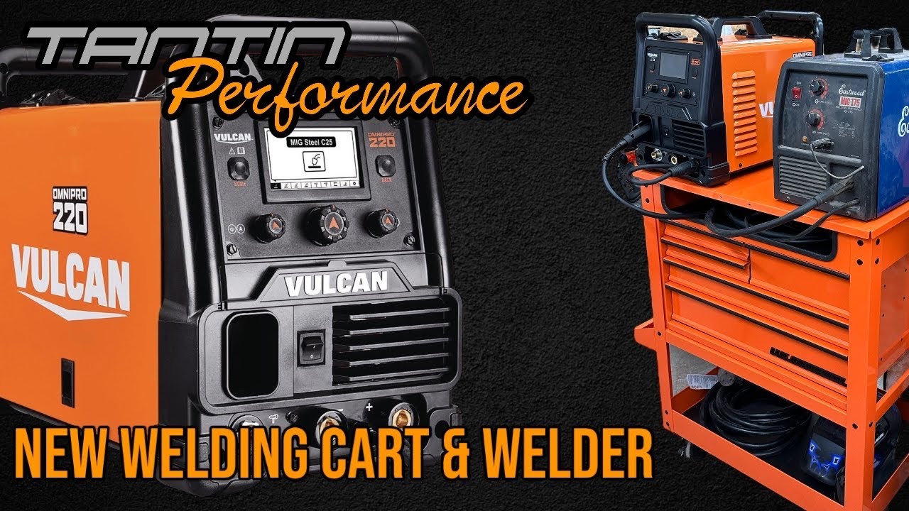 Watch Me Build the Coolest Welding Cart Ever! for My New Vulcan 220