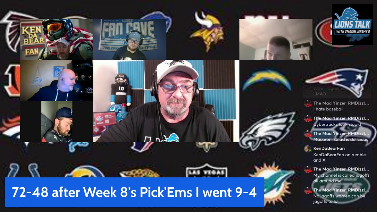 NFL Roundtable Talks 10-29-25