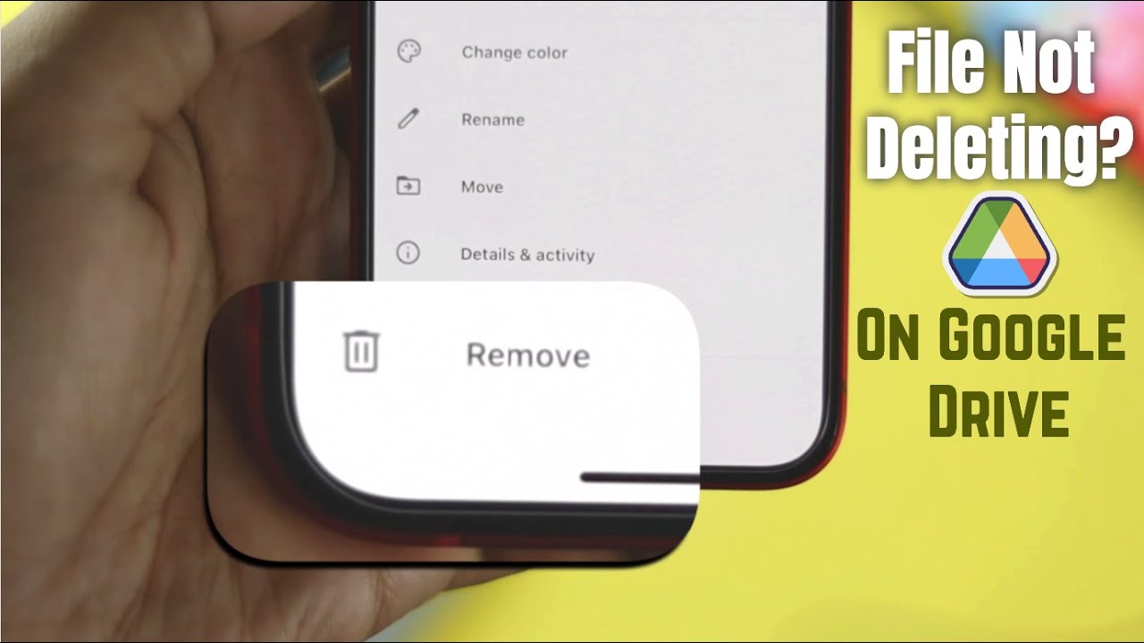 Fix Google Drive Won't Delete Files Issue!