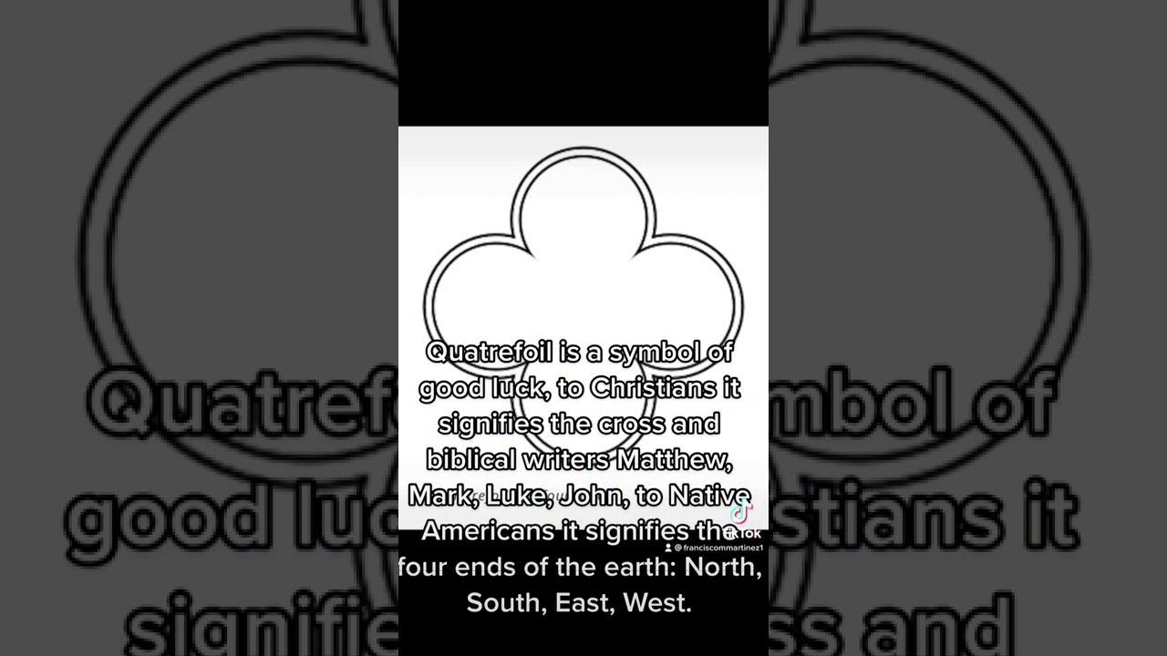 Quatrefoil &lsquo;s unknown origin has been solved, September 25, 2022 the pattern was on the objects.