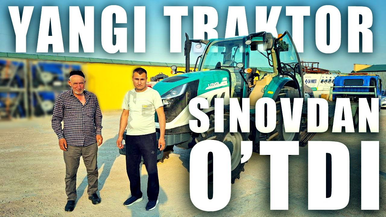 Lovol P4110 traktorining ishlash jarayoni | SN INVEST