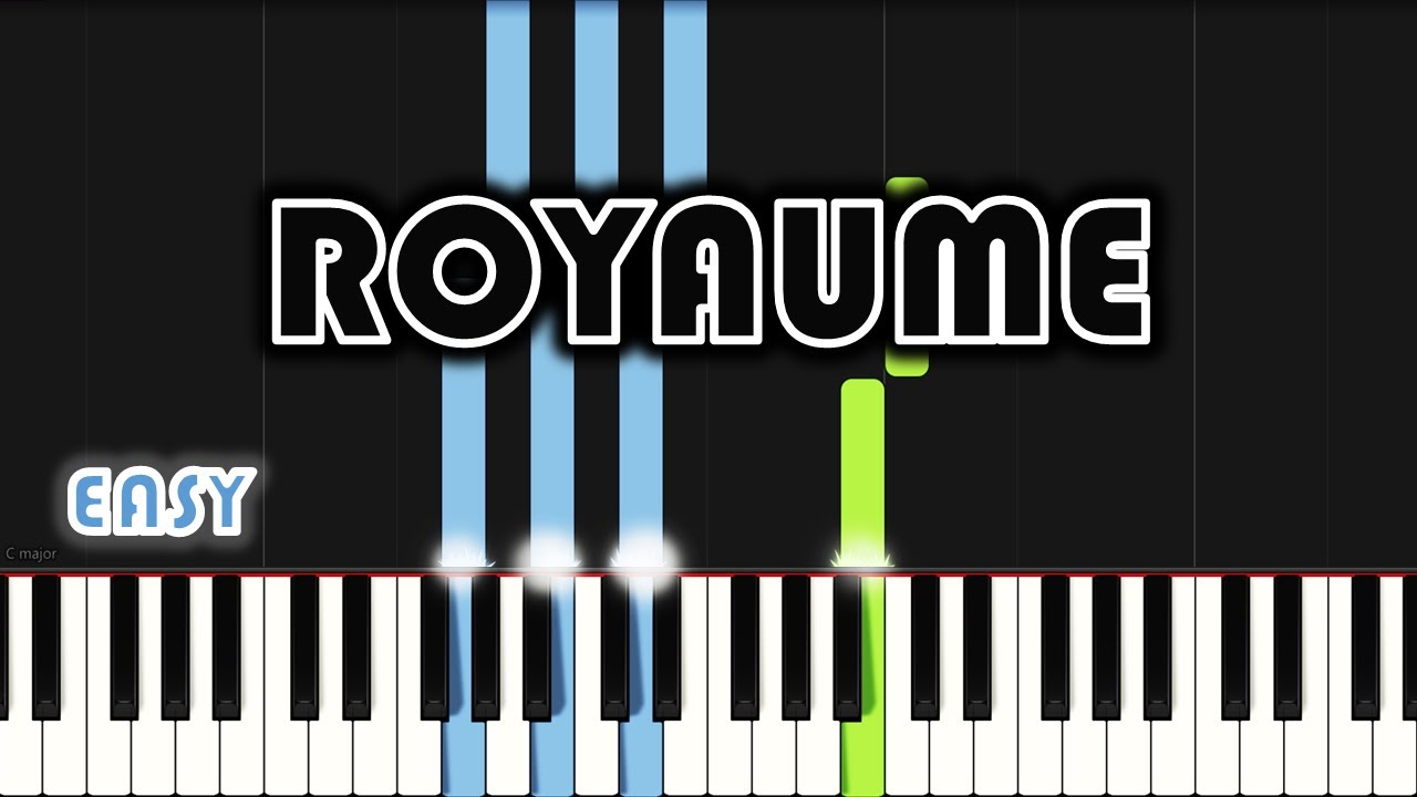 Alrima - Royaume | EASY PIANO TUTORIAL by Synthly Piano