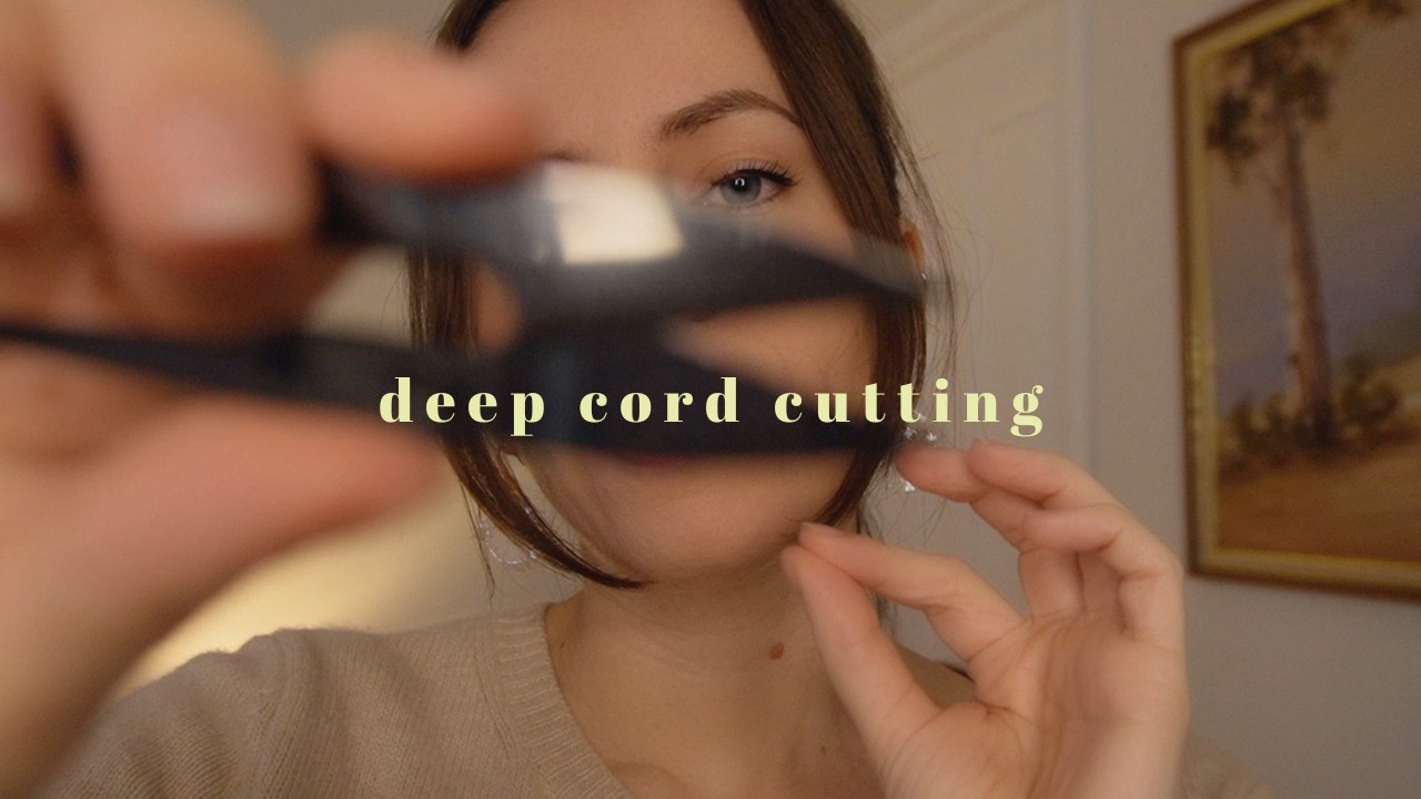 ASMR РЕЙКИ для очищения ауры от тяжелой энергии (разрезание привязок, погремушка, мешочек с крист...
