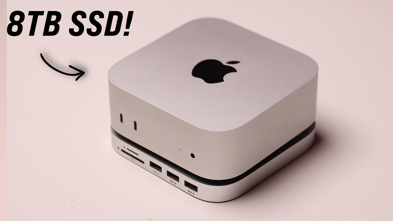 Лучшая док-станция M4 Mac Mini с SSD — обзор Minisopuru Hub