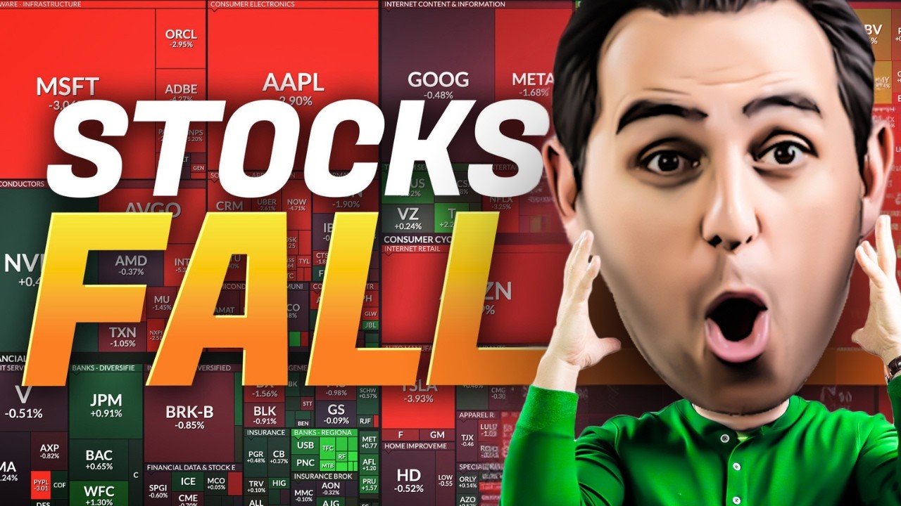 The Stock Market is Flashing Red as Stocks Fall Fast