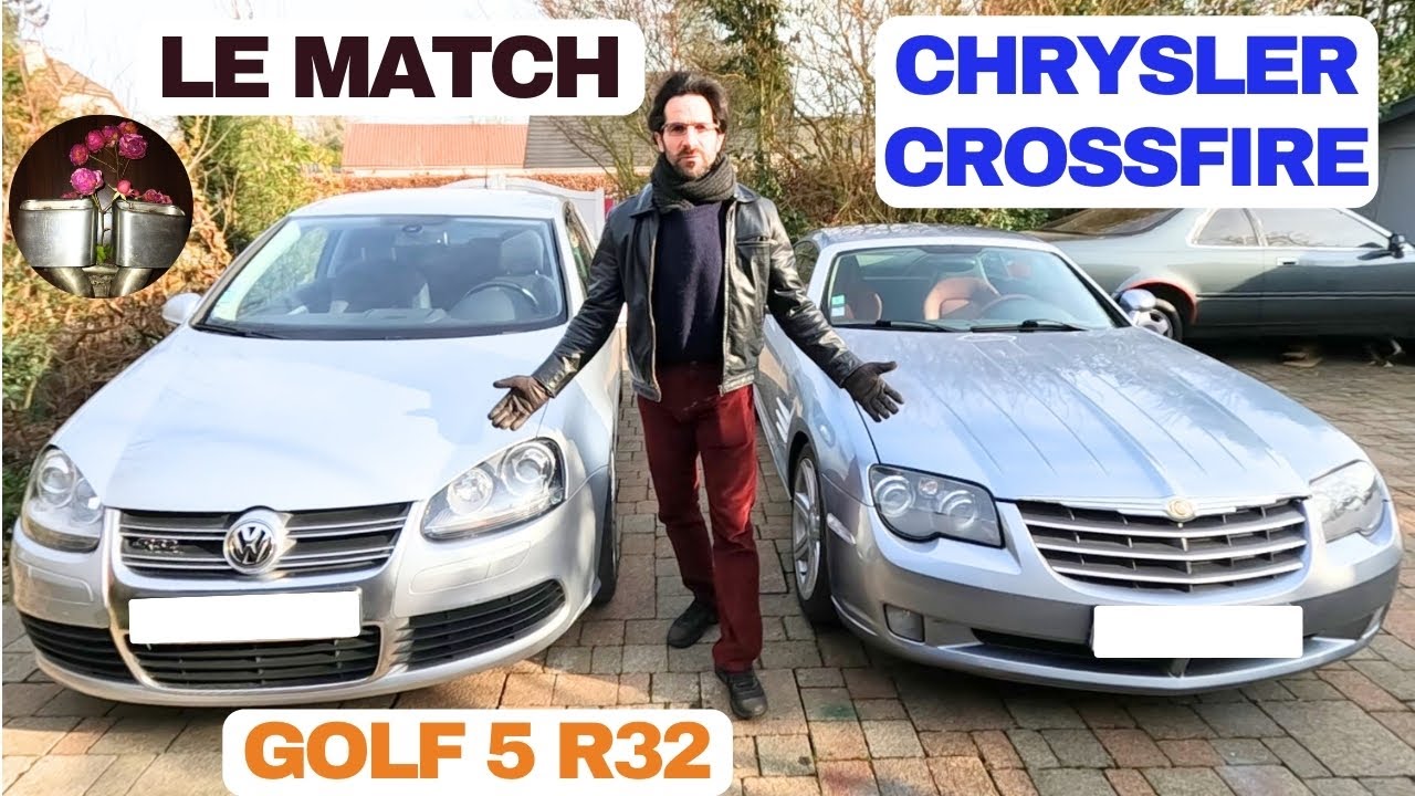 Match du proprio Golf5 R32 V6 250cv 3.2L/ Chrysler Crossfire V6 3.2L 215cv , Supergolf ou SuperSLK ?