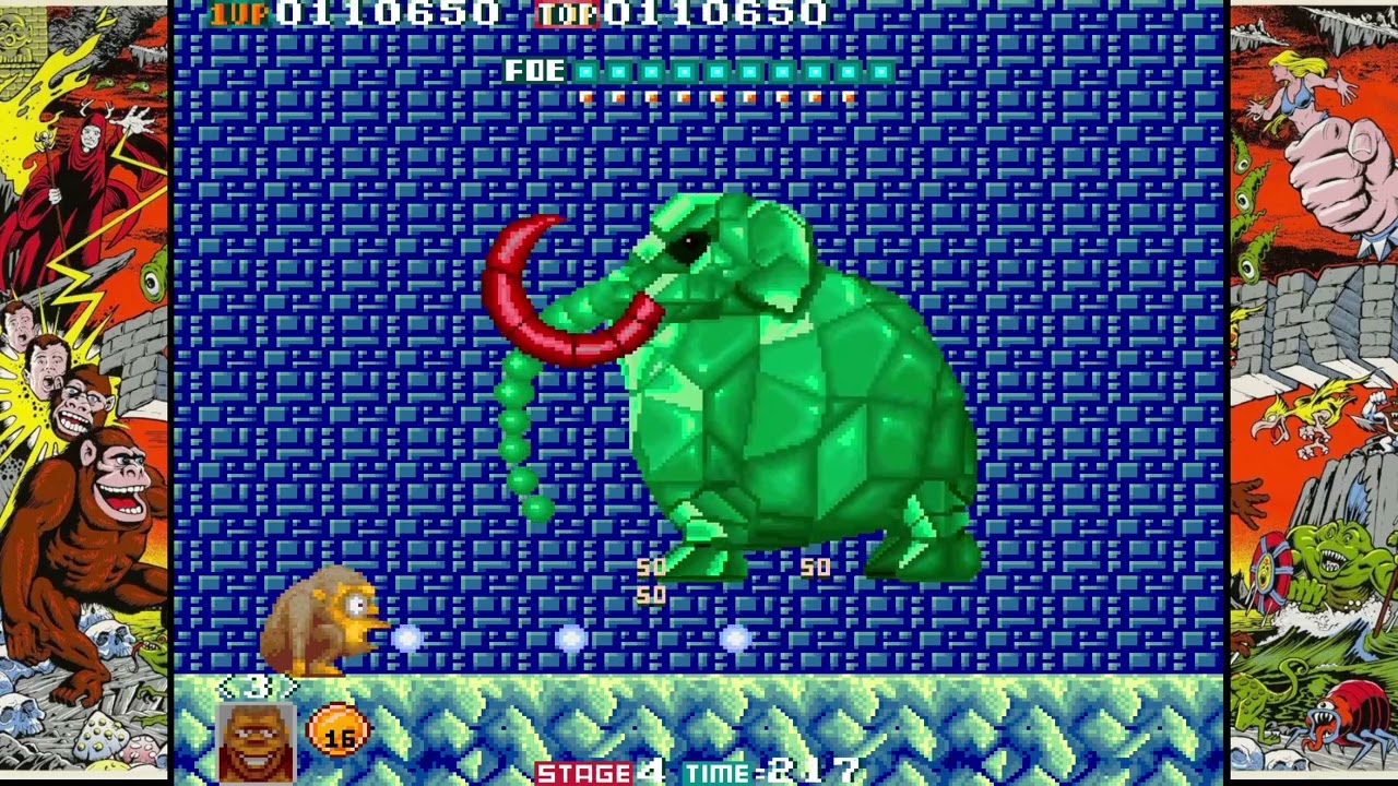 [TAS] TOKI (JUJU DENSETSU ver. JAPAN) in 09:49 (ARCADE) / Production 2023