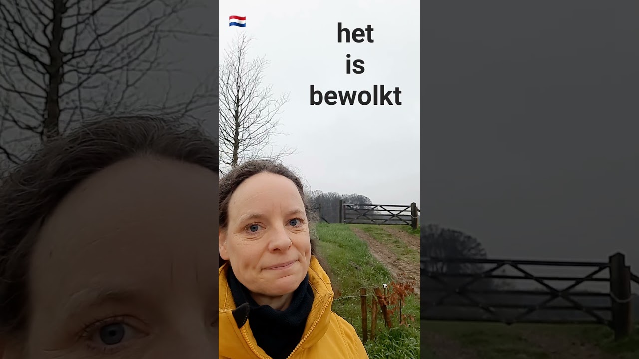 het is bewolkt
