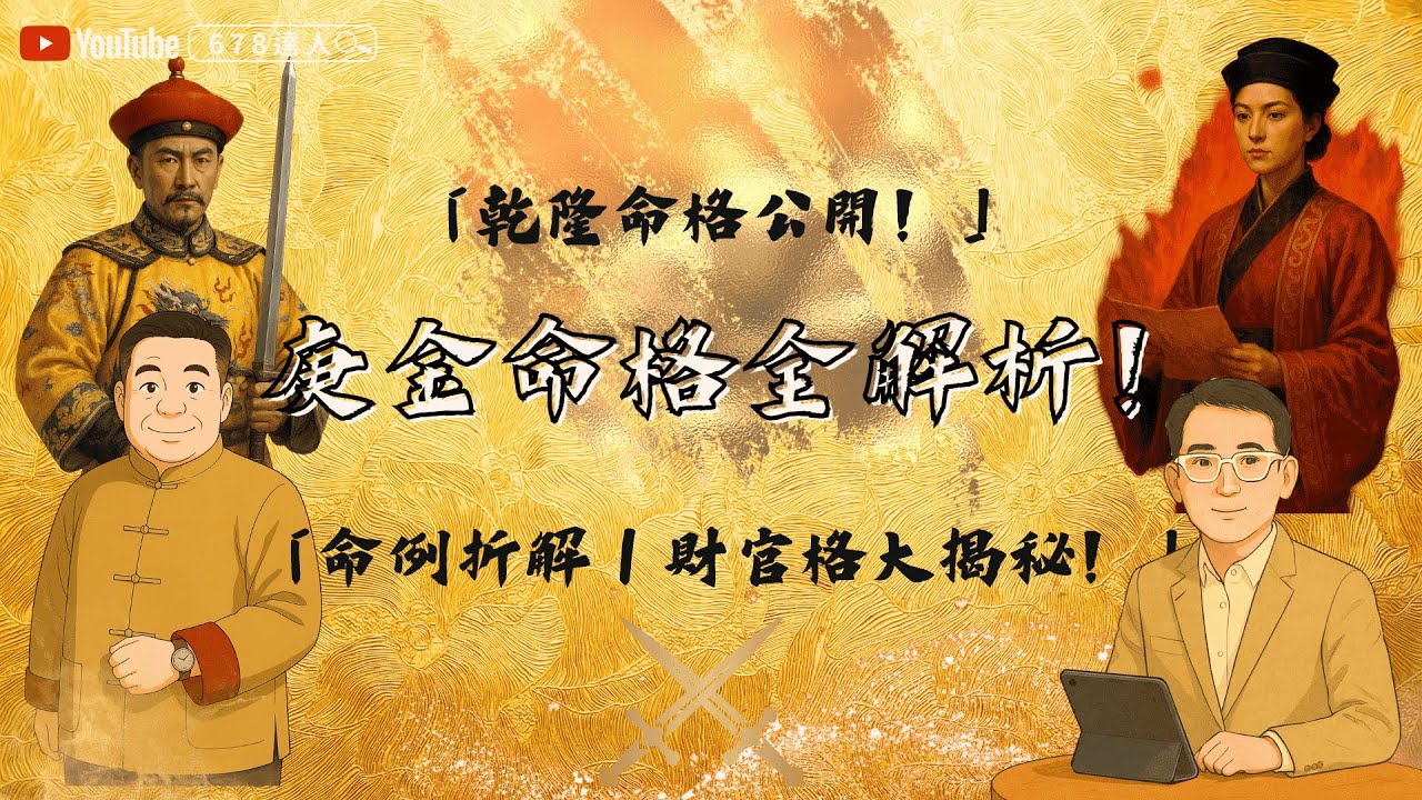 【庚金命格全解析｜乾隆皇帝八字公開！原來最靚庚金命格係咁樣煉成？】