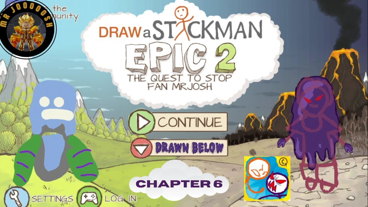 DRAW A STICKMAN: EPIC 2 CHAPTER 6 - BASIC WALKTHROUGH