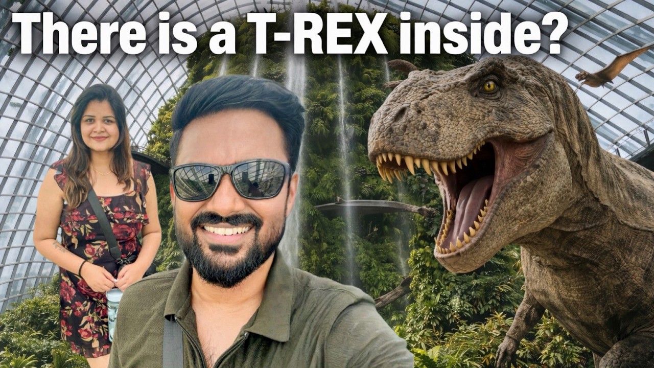 OMG!! You wont believe what we saw at Cloud Forest Singapore!!