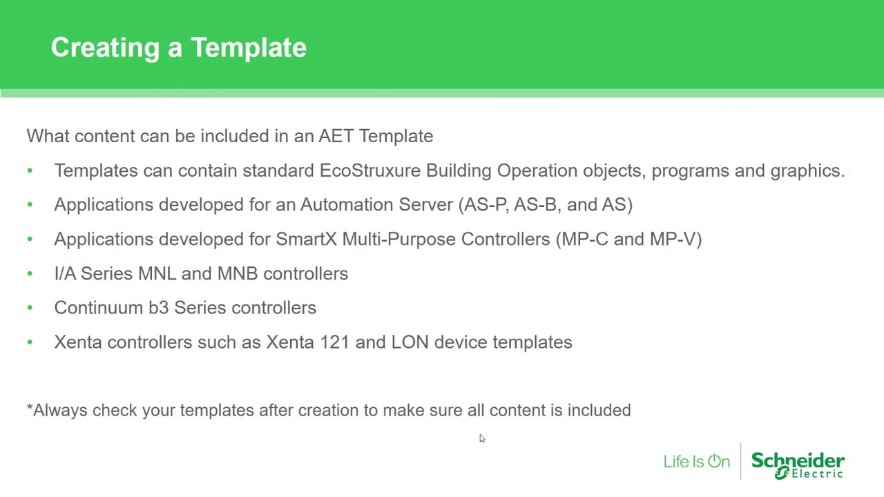 03 AET ConnectingandCreatingTemplates