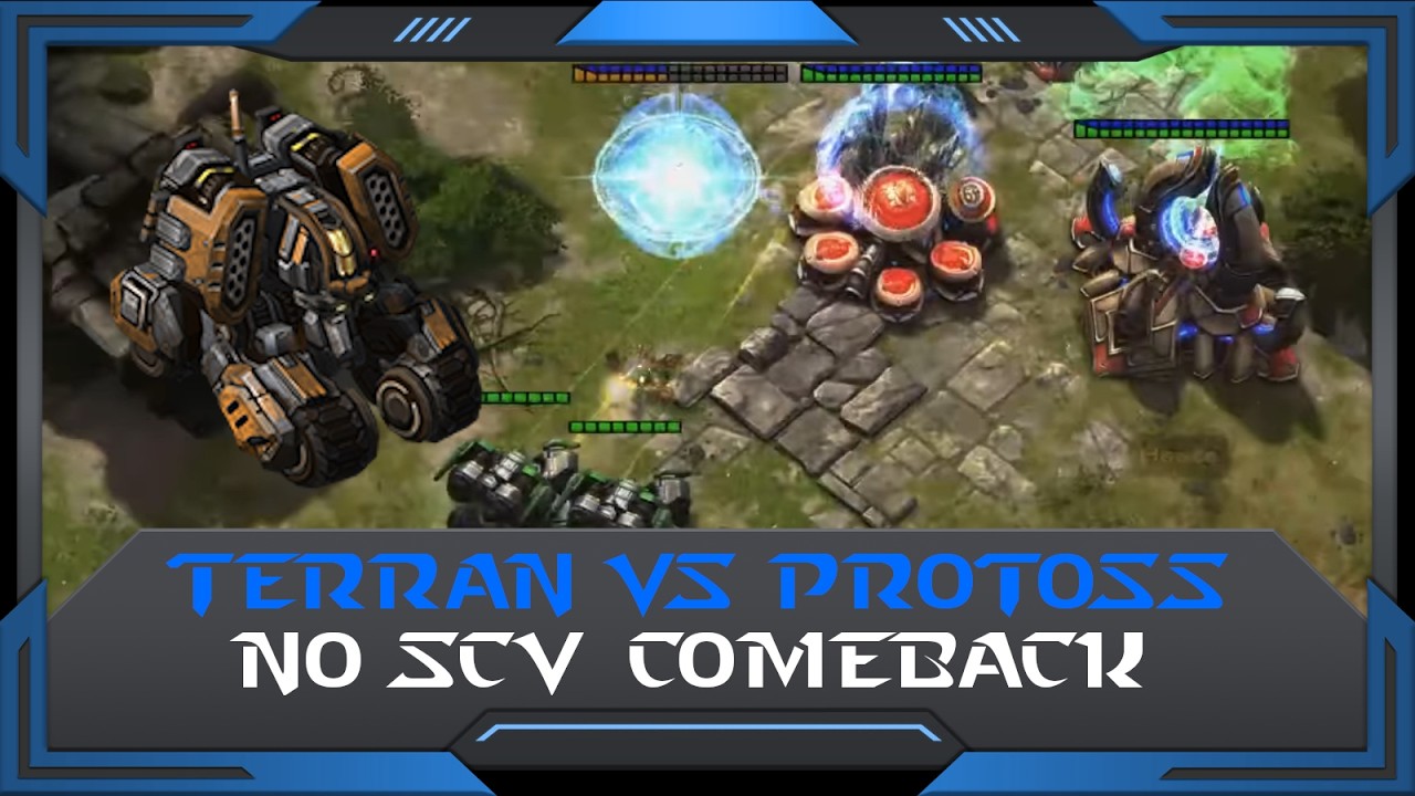 StarCraft 2 (RuFF Highlight): No SCV Comeback