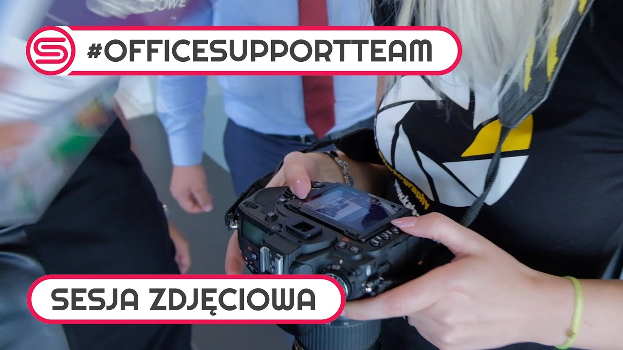 Sesja zdjęciowa OFFICE SUPPORT backstage