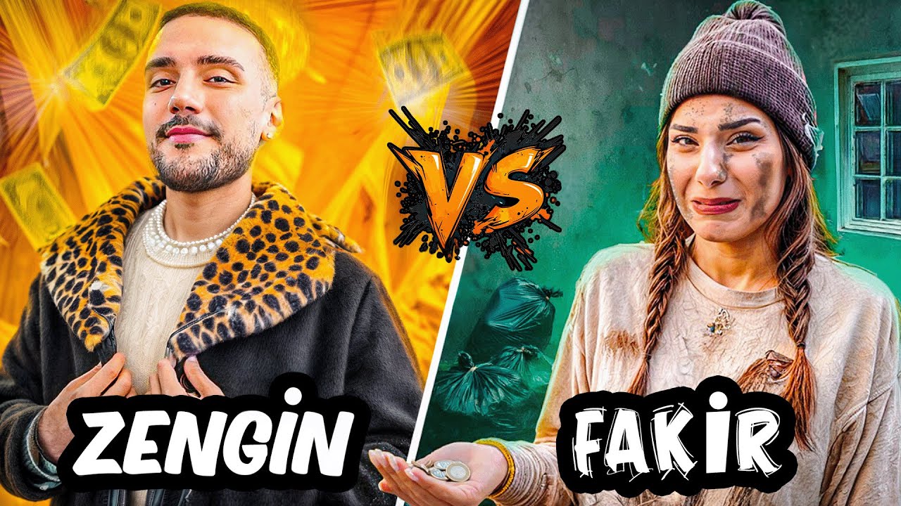 ZENGİN VS. FAKİR BİR G&Uuml;N GE&Ccedil;İRMEK !