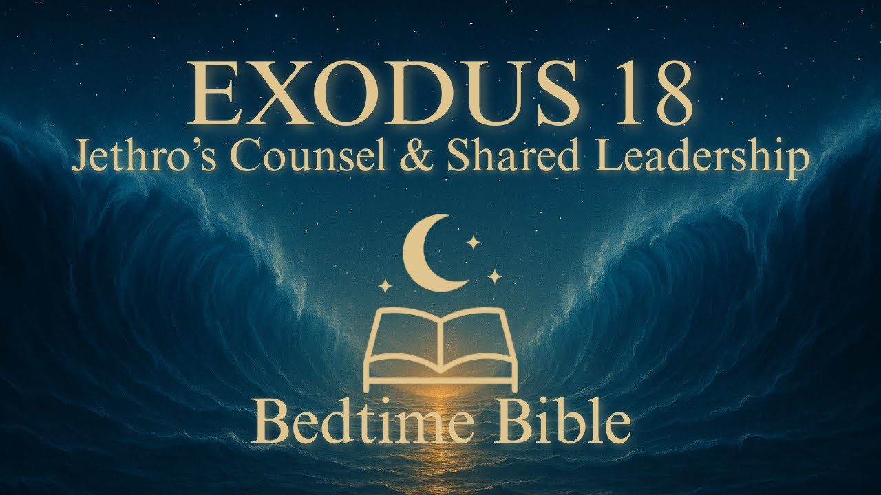 Exodus 18 (KJV) | Jethro’s Counsel & Shared Leadership | Bible Reading for Sleep & Peace