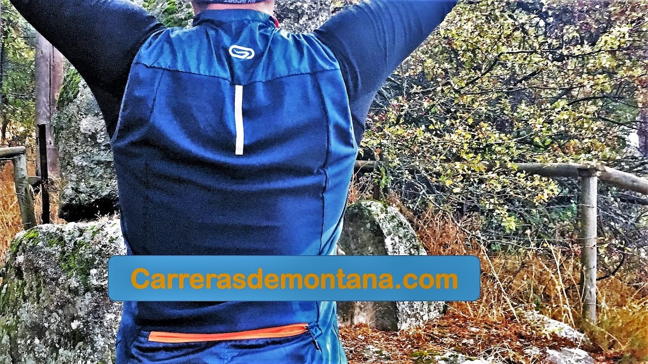 Chaleco trail running Kalenji (135gr/20€): Análisis por Mayayo en Carrerasdemontana.com