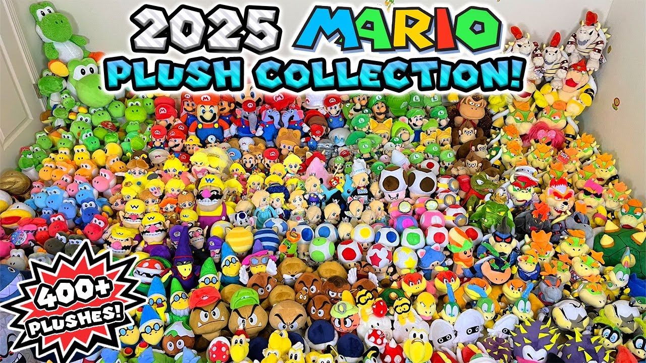Наша коллекция плюшевых игрушек Марио 2025 года — GalacticKoopa