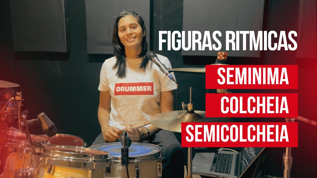 Conhecendo as  Figuras Rítmicas na Bateria (Semínima, Colcheia e Semicolcheia)