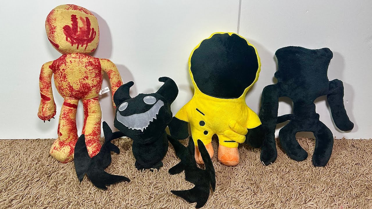 The Backrooms Plushies Unboxing
