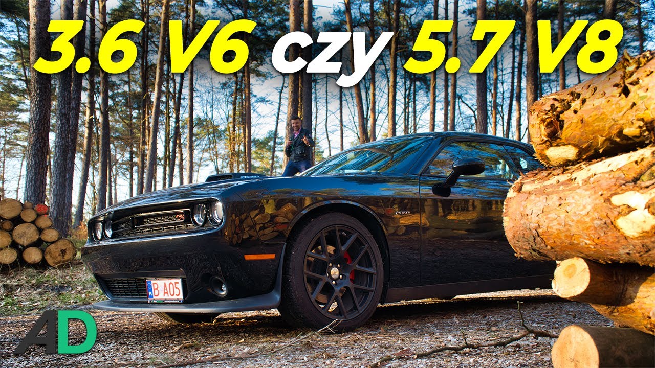 Manual czy automat? Dodge CHALLENGER SHAKER 5,7 hemi