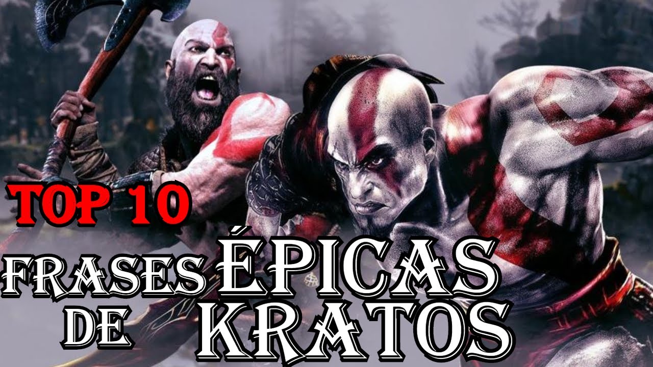 TOP 10 Frases ÉPICAS de Kratos / God of War todas las Sagas / Mi opinión XD