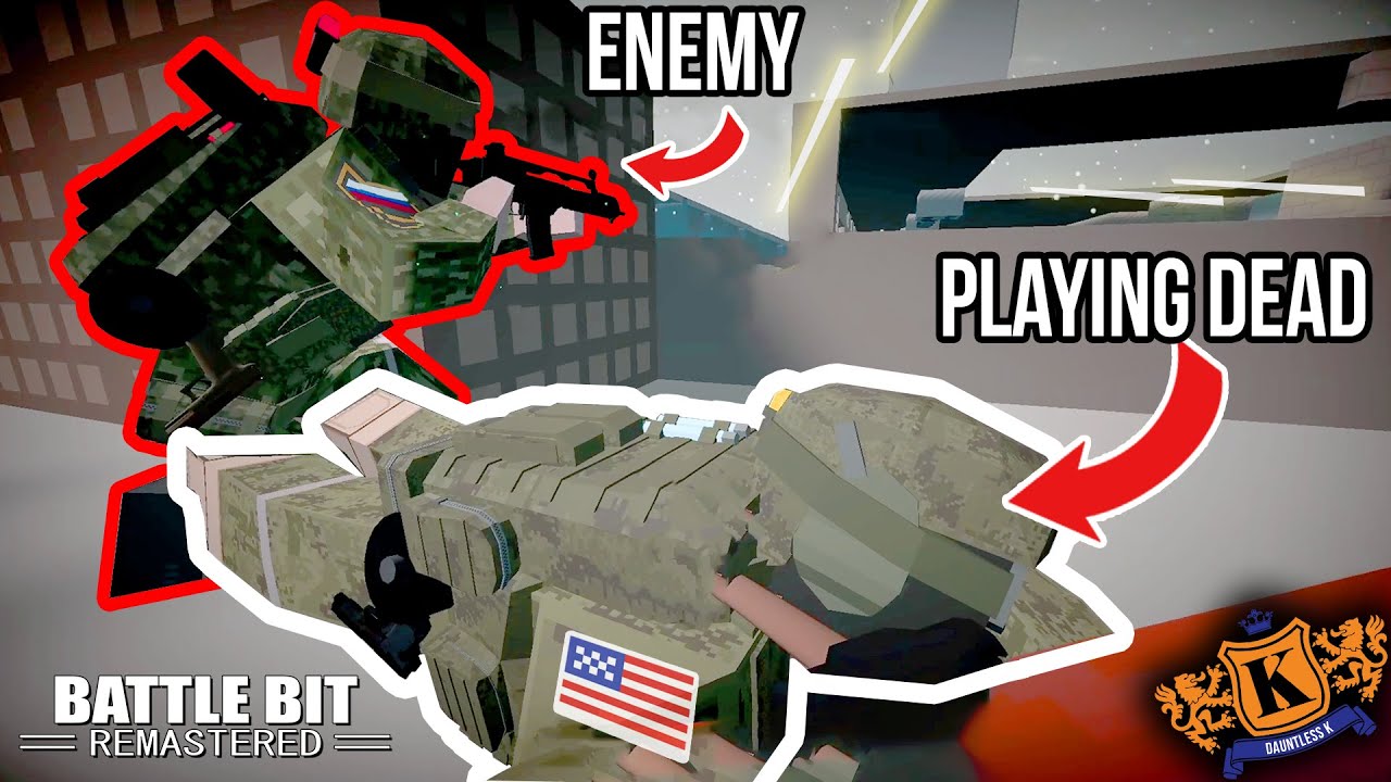 Battlebit Funny Clips - Playing Dead