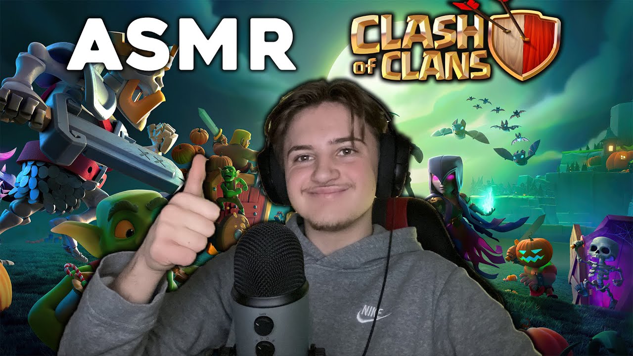 ASMR : Mon village sur Clash Of Clan 🛡️ (+ attaque)