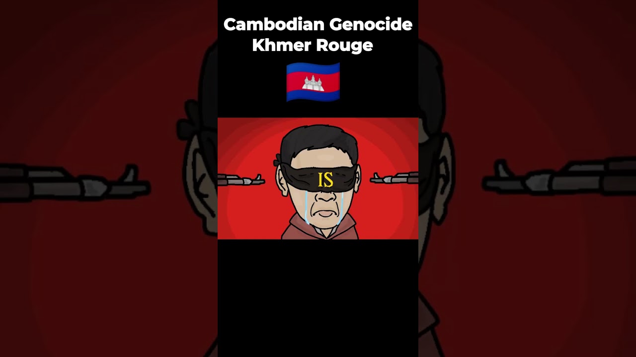 🇰🇭 Pol Pot's Cambodian Genocide ANIMATED 