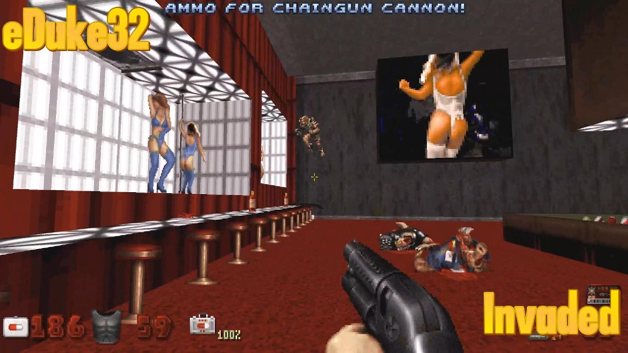Duke Nukem 3D eDuke32- Invaded