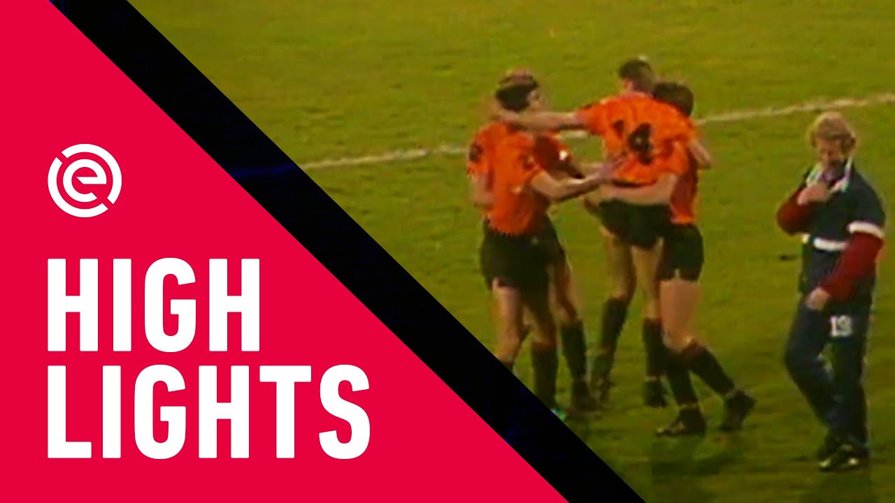 VOLENDAM TE STERK VOOR FEYENOORD 🦾 | Feyenoord - FC Volendam (16-04-1988) | Highlights