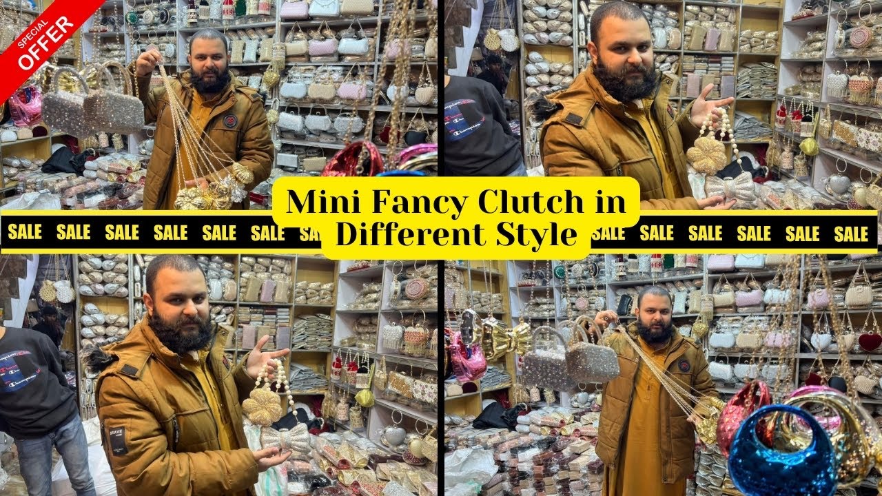 Mini Fancy Clutch in Different Styles | Trending Party & Wedding Bags | Bags by Balaj