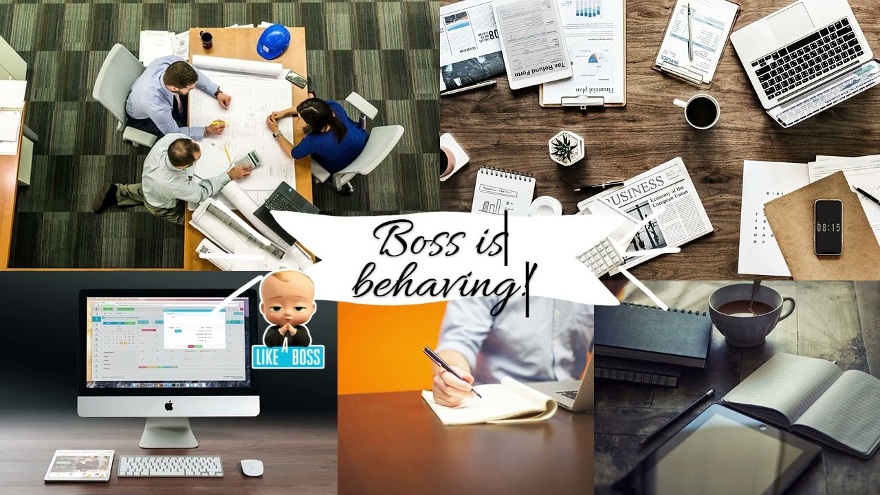 Boss is behaving! 🙇 (your manager/ boss is nice to you subliminal)