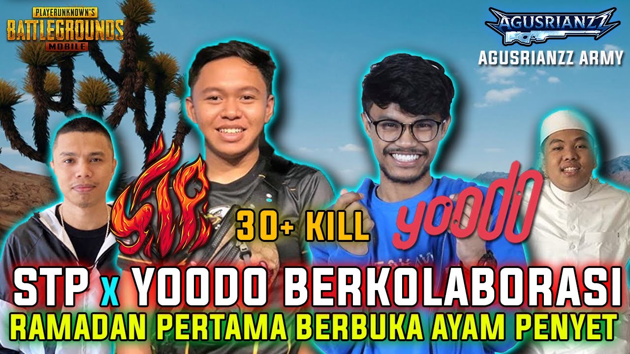 AKHIRNYA STP DAN YOODO GANK BERGABUNG, AGUSRIANZ DAN FREDO BARBAR MIRAMAR, 35KILLS INTENSE GAMEPLAY!