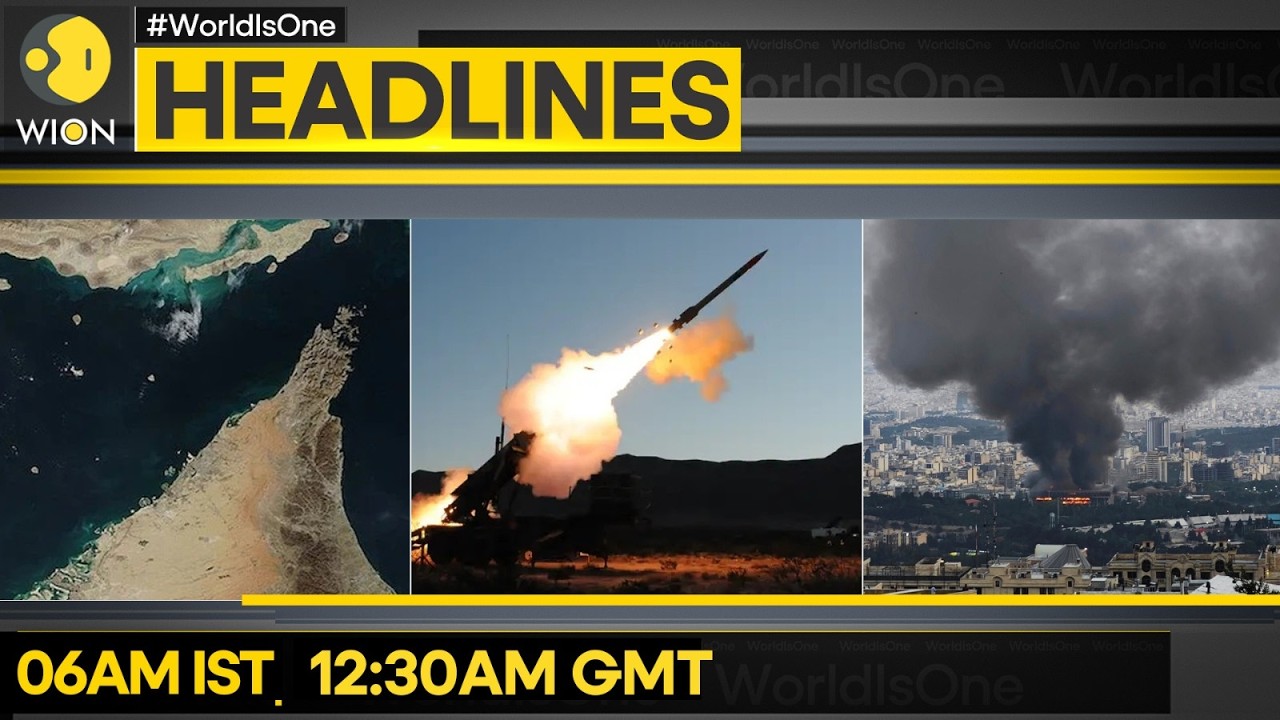 Qatar Intercepts Two Ballistic Missiles  | IRGC Threatens to Burn Ships in Hormuz | WION HEADLINES