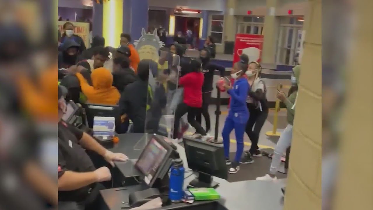 Bystanders react to Rockford's AMC 16 brawl