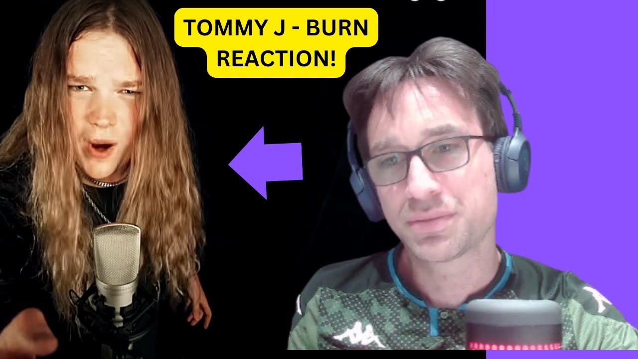 Reaction to Tommy Johansson - Burn (Deep Purple Cover)