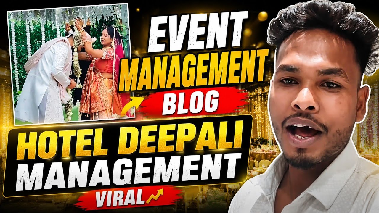 How To Upload Celebration Event Management Vlog? @Sagar.ka.Ladka3020 