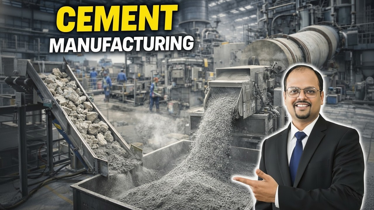 Cement Manufacturing Business Kaise Shuru Kare? | Investment, Profit & Process Full Guide