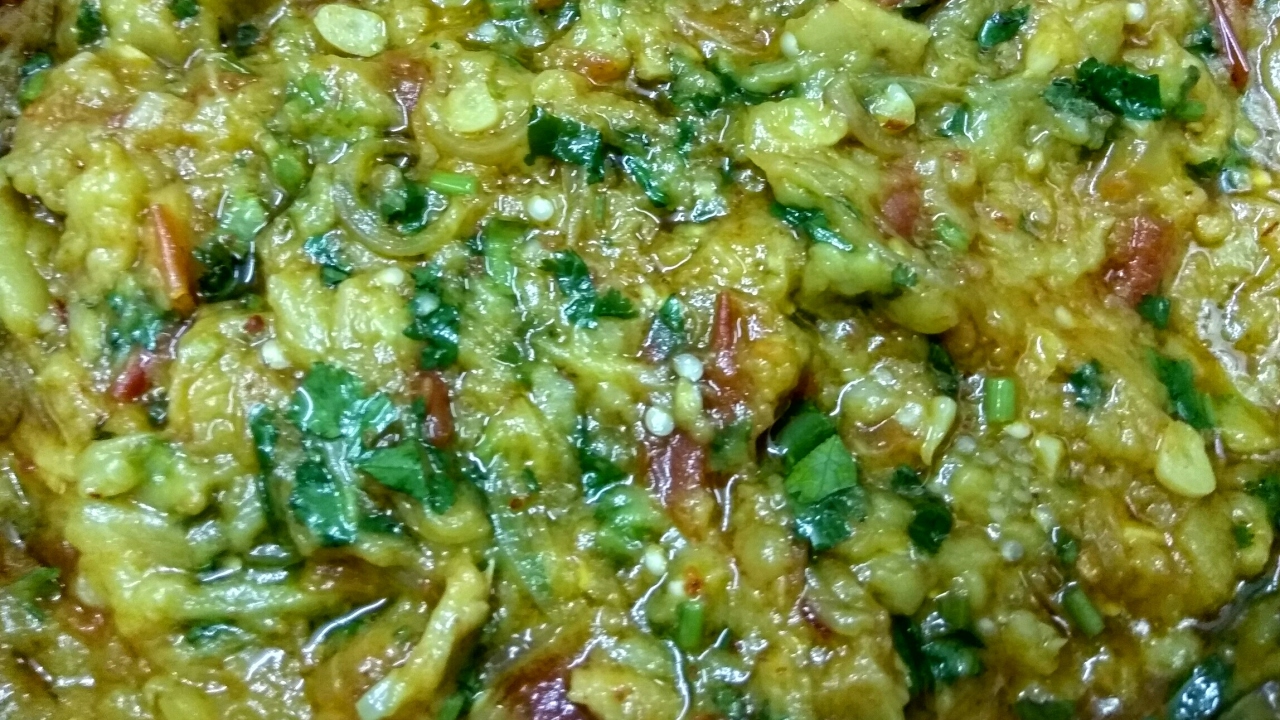 Baingan ka bhurta | eggplant curry | बैंगन का भरता