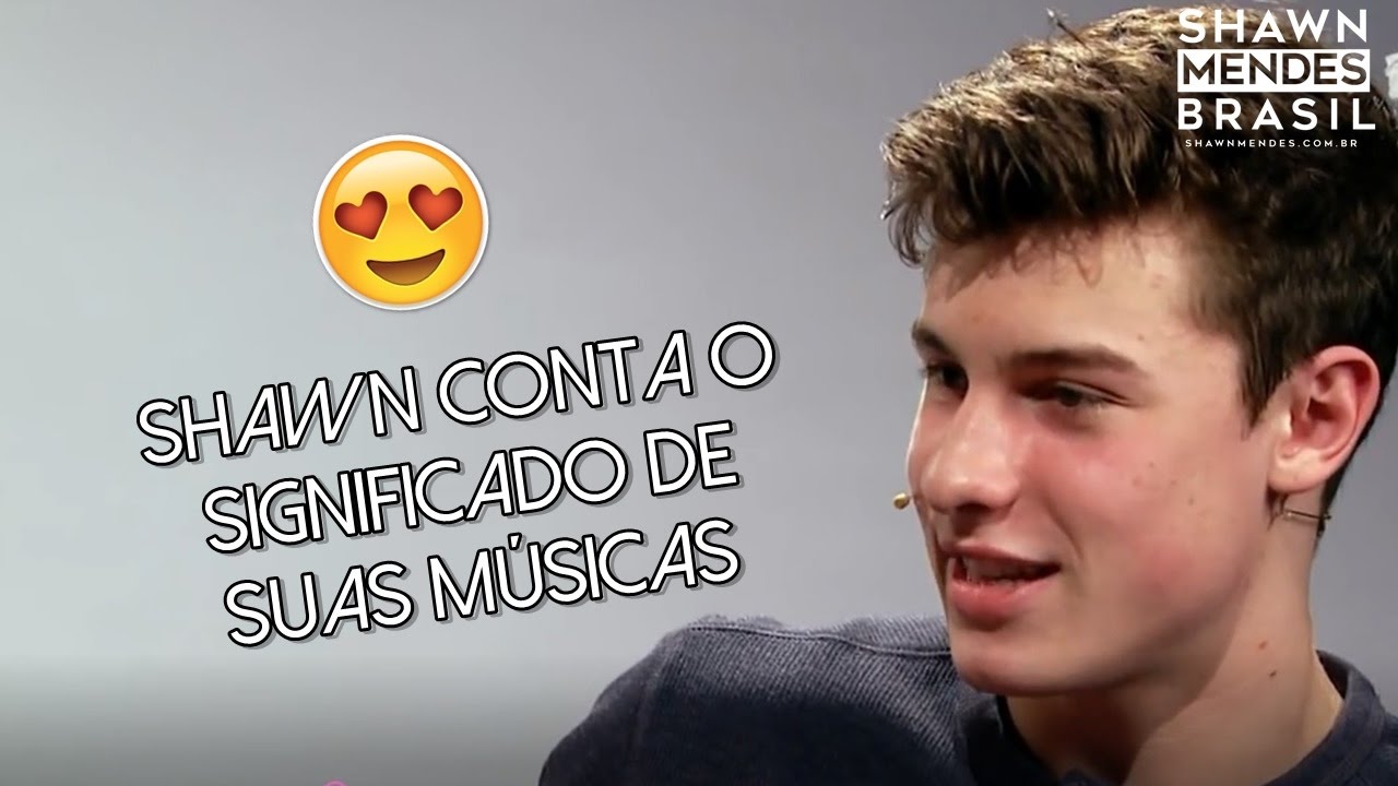 Shawn conta o significado de suas músicas. (PT/BR)