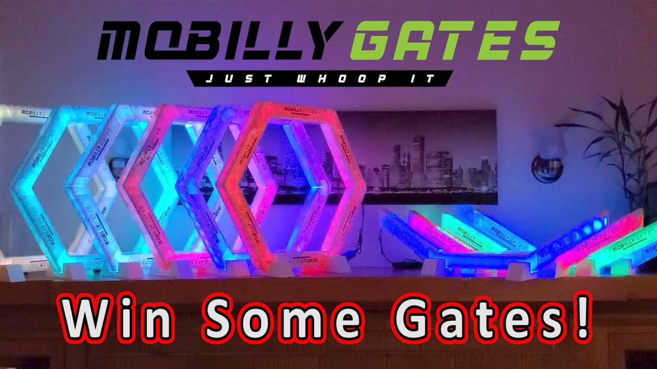 MoBillyGates Custom LED Whoop Racing Gates GIVEAWAY 🚦🚥💡🎄🎁