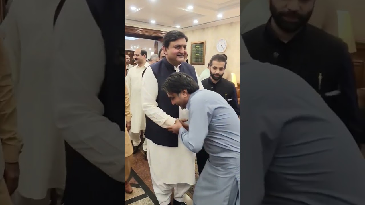 Speaker Punjab Assembly Malik Ahmad Khan