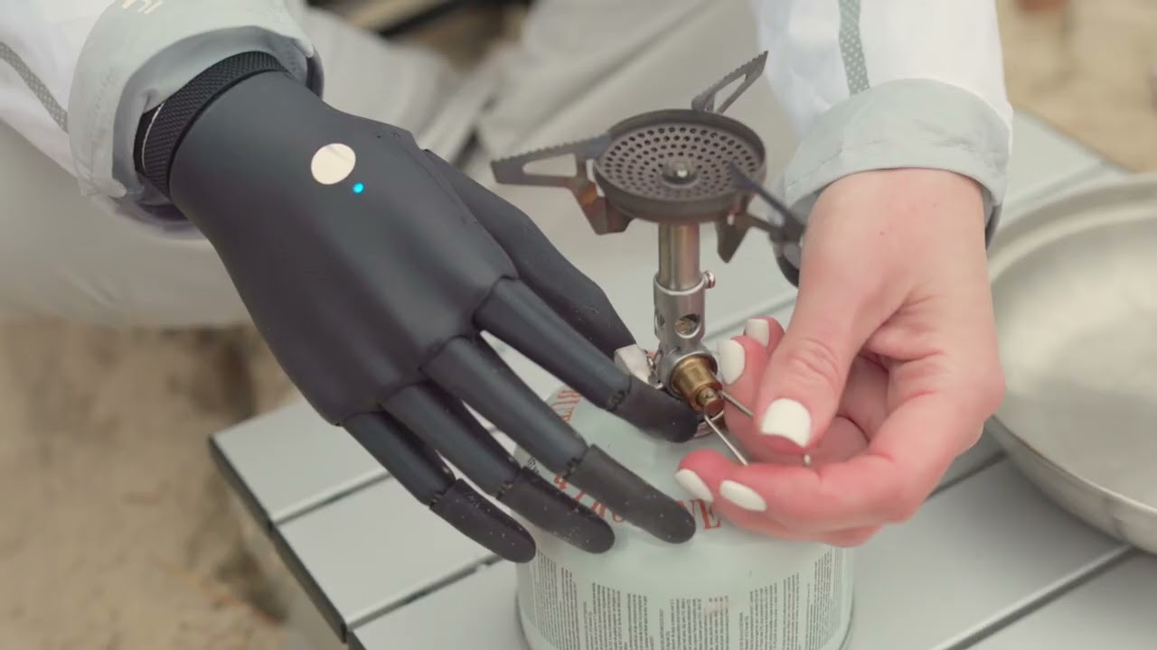 Camping with a bionic Esper Hand