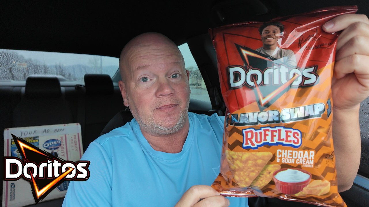 Doritos Ruffles Cheddar & Spur Cream Flavor Swap Chips Review