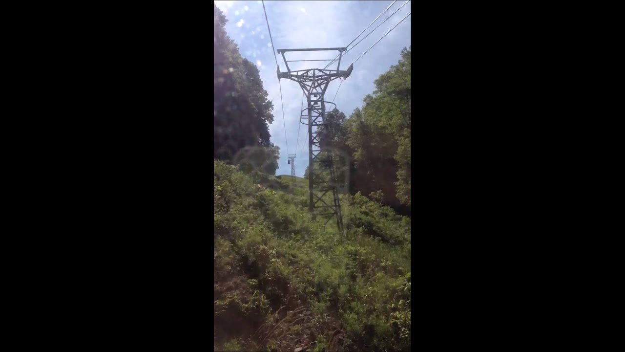 Harper Plays Maracas on Pipestem Tram