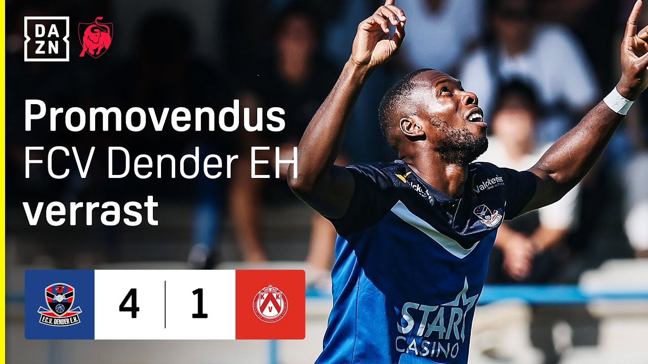 FCV Dender EH kan drie punten bijschrijven. 🙌✅ | Dender vs. Kortrijk highlights